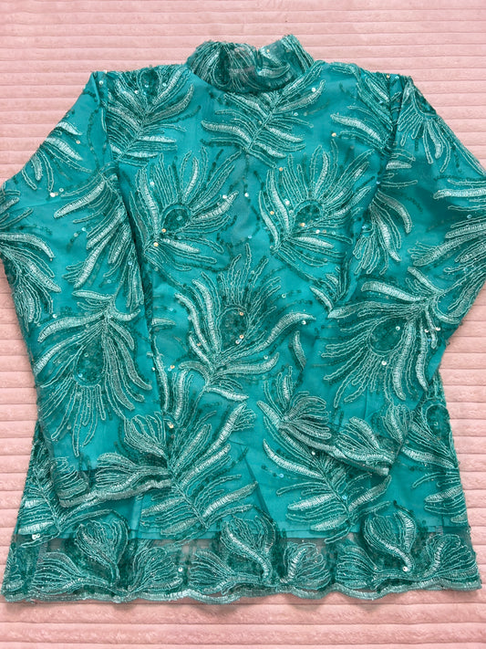 Body dentelle voilée