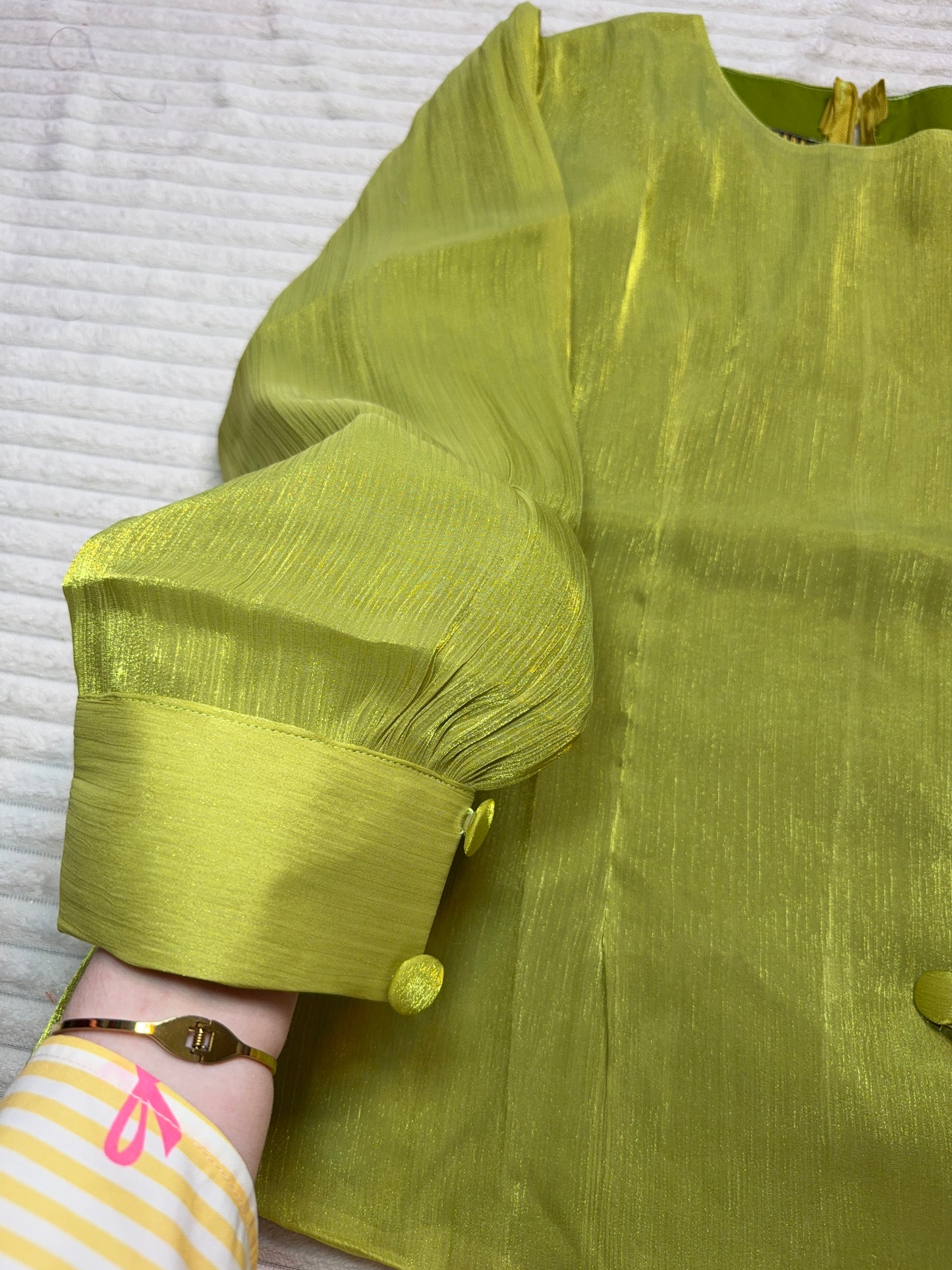 Body organza voilée