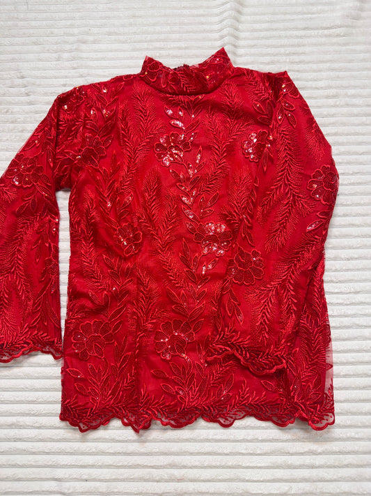 Body dentelle voilée