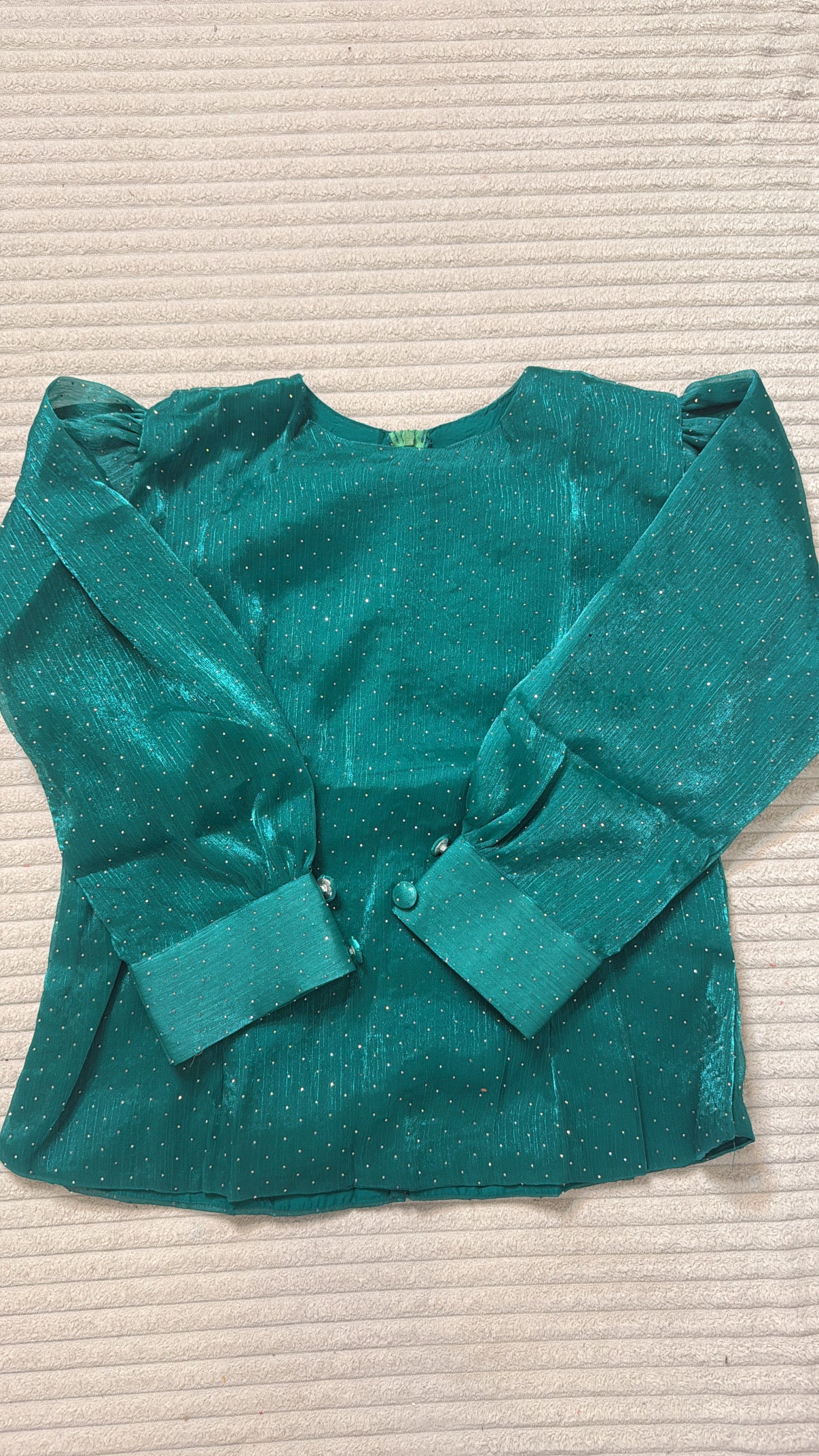 Body organza voilée