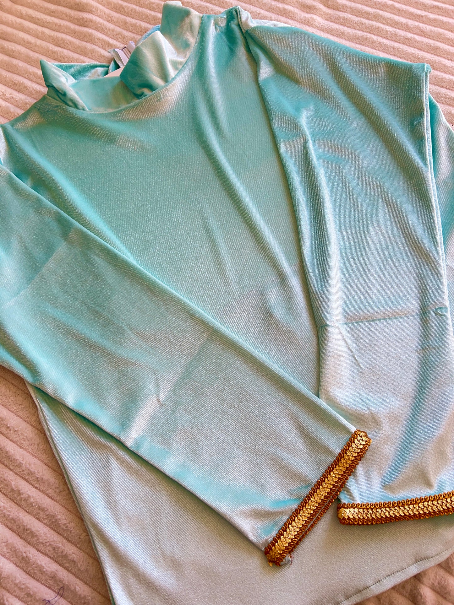 Body velour voilée