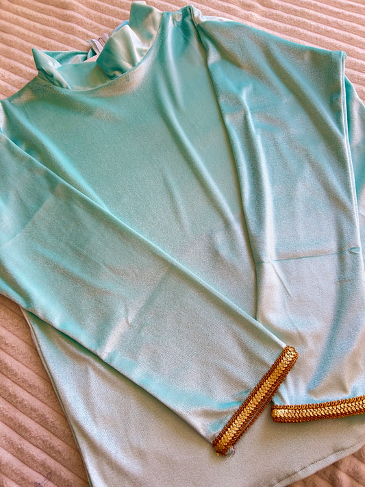 Body velour voilée