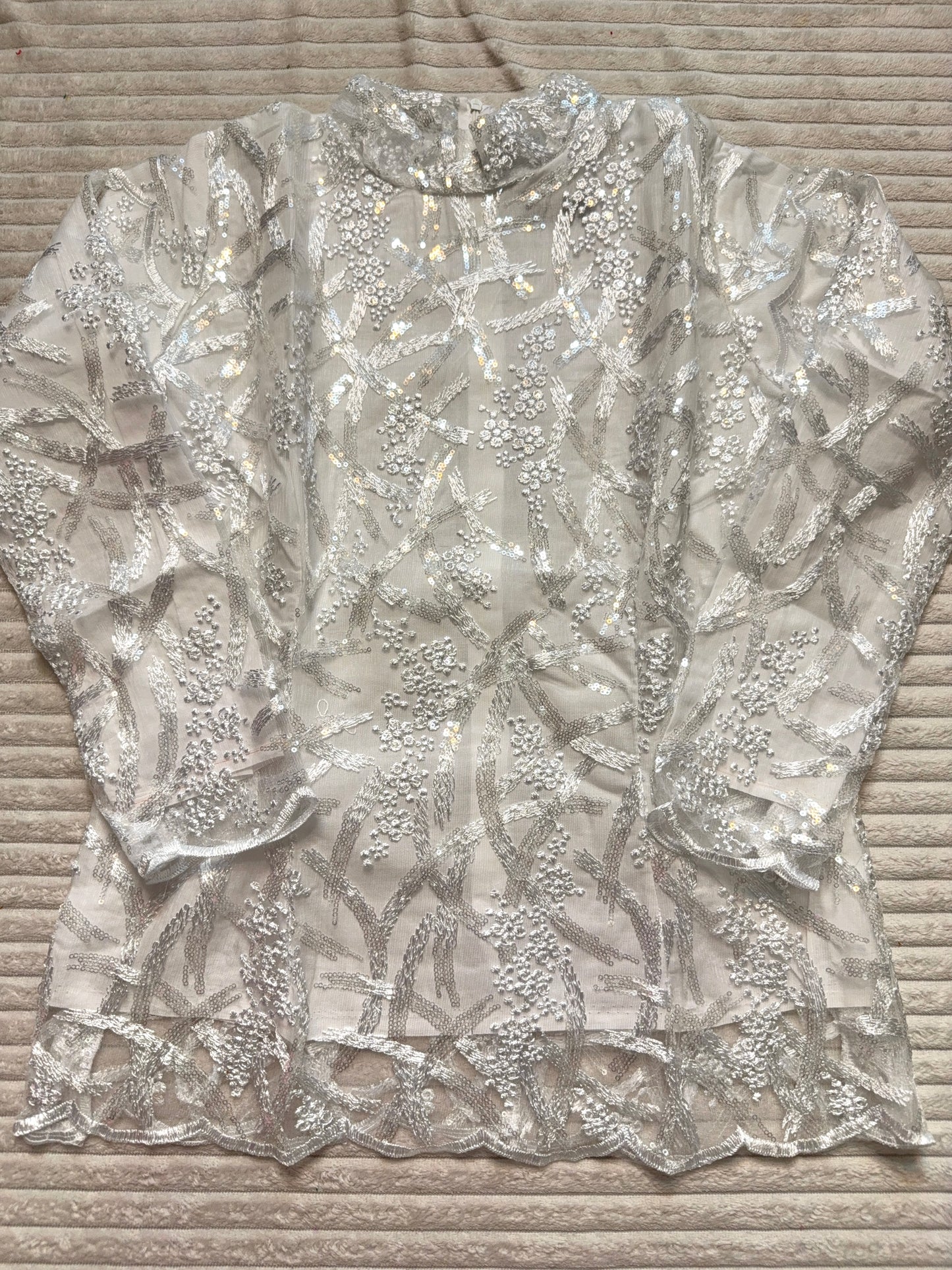 Body dentelle voilée