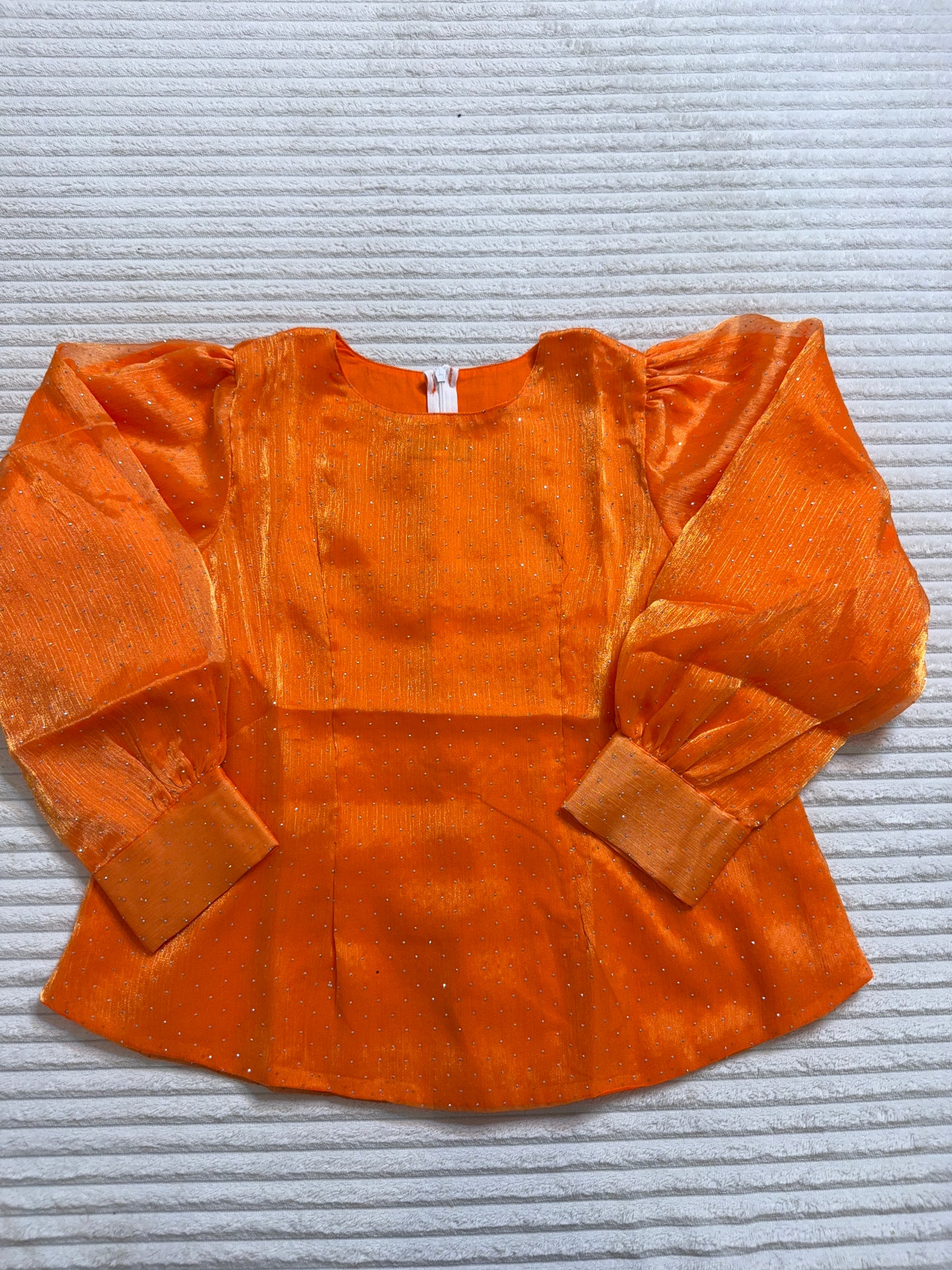 Body organza voilée