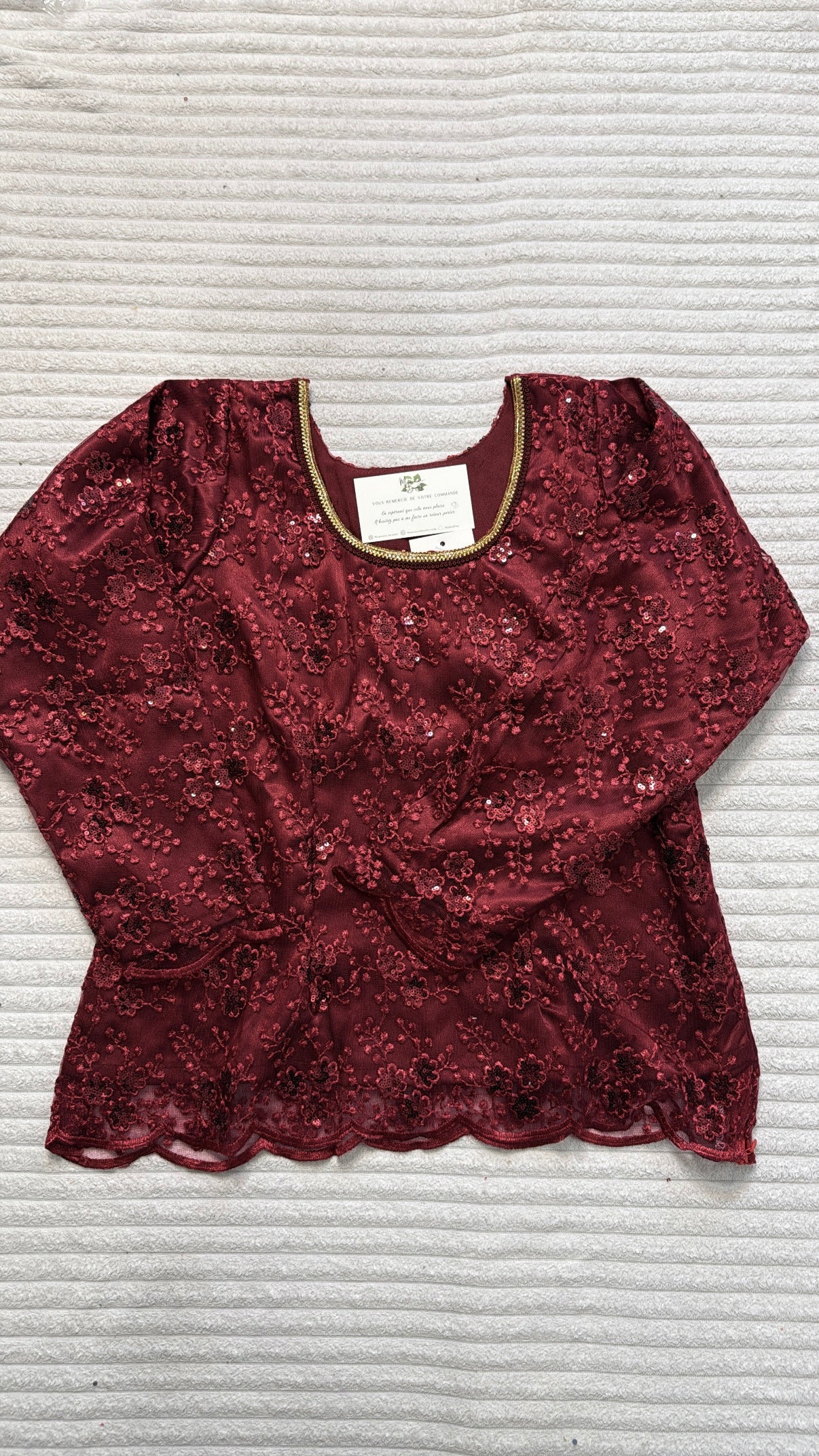 Body dentelle voilée