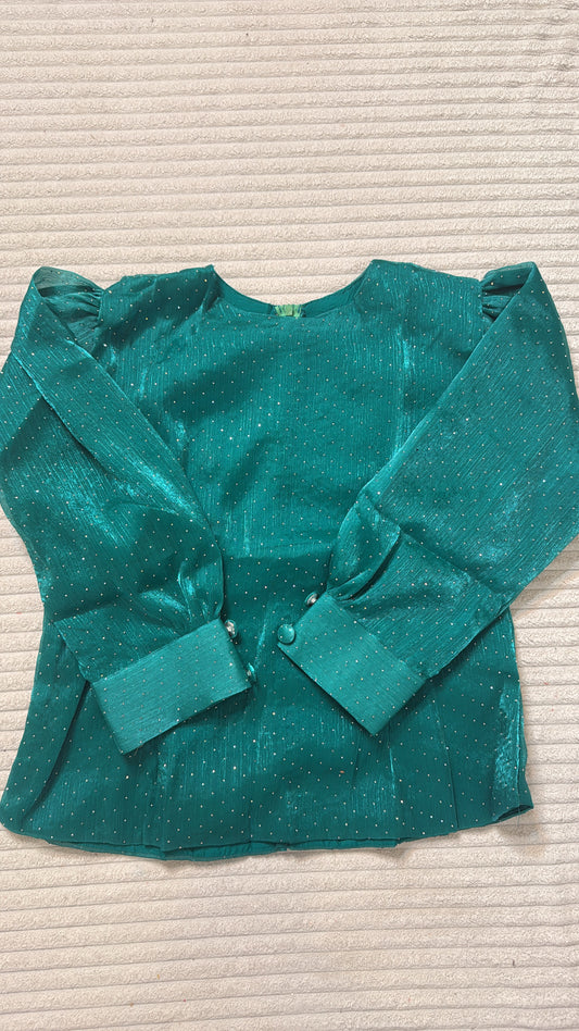 Body organza voilée
