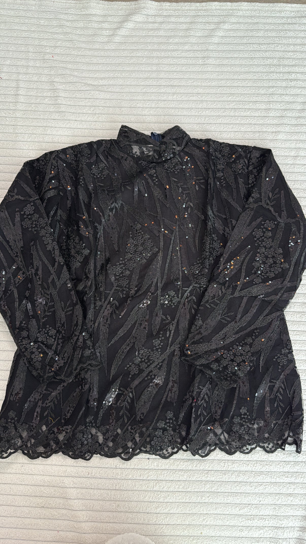 Body dentelle voilée